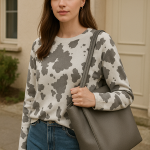 Suéter Estampado Cloud Splash