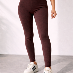 Pantalon de Invierno de Tiro Alto – Abrigada y Confortable