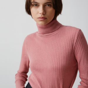 Jersey de Cuello Alto Canalé – Básico, Elegante y Versátil